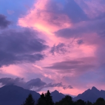 Západ slnka Vysoké Tatry