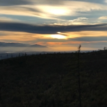 Západ slnka Vysoké Tatry