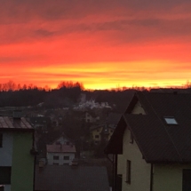 Západ slnka Vysoké Tatry