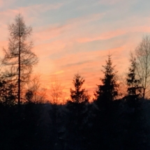 Západ slnka Vysoké Tatry