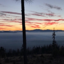 Západ slnka Vysoké Tatry